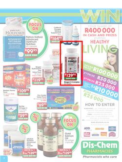 Dischem : Focus on Healthy Living (17 Sep - 14 Oct), page 3