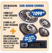 Jebson 130W 6.5" 2-Way Speakers/210W 6x9" 2-Way Speakers