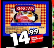 Renown Shoulder Bacon-200g