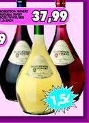 Rosertison Winery Natural Sweet Rose/White/Red-1.5l Each