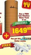 Jojo Slimline Water Tank-750ltr