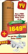 Jojo Slimline Water Tank-750ltr