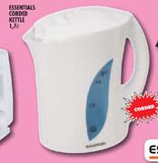 Essentials Corded Kettle-1.7Ltr