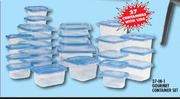 27 In 1 Gourmet Container Set With Lids