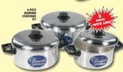 6 Piece Diamond Cookware Set
