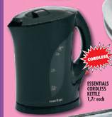 Essentials Cordless Kettle-1.7Ltr