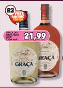 Graca Dry White/Rose Wine-750ml Each