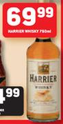 Harrier Whiskey-750ml