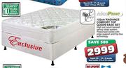 Maxi Pedic Radiance Comfort Top Queen Base Set-152cm
