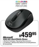 Microsoft 3500 WiFi Black Mobile Mouse