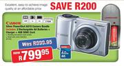 Canon Silver Powershot A810 Camera Bundle