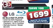 LG 3D Blu-Ray Player (BD-670)