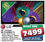 LG 50" (127cm) HD Plasma TV (50PT350)