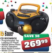 Bauer CD Boombox (CD-55)