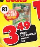 Knorr Stew Granules Assrted-35g