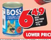 Boss Dog Food Assorted-425g