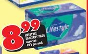 Lifestyle Sanitary Pads-10's Per Pack
