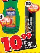 Chase Deodorant for Men Assorted-120ml