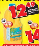 Bonnita Cabana Dairy Fruit Blend Assorted-2 Ltr
