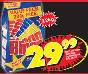 Bingo Hoeskuim Waspoeier-2kg & Waardepak-200g Gratis