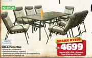 Gela Patio Stel