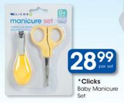 Clicks Baby Manicure Set