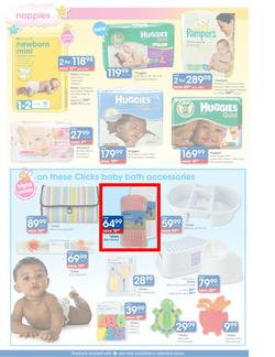 Clicks : Baby Savings (12 Oct - 5 Nov), page 3