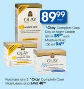 Olay Complete Care Day & Night Cream-50ml Each