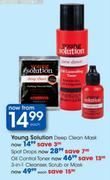 Young Solution 3-In-1 Cleanser, Scrub Or Mask-Each