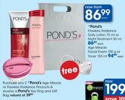 Pond's Flawless Radiance Daily Lotion-75ml Or Night Treatment-50ml Each