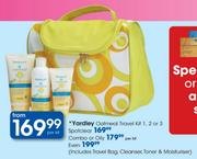Yardley Oatmeal Travel Kit 1, 2 Or 3 Spot Clear-Per Kit