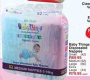 Baby Things Disposable Nappies Small-42's