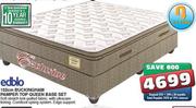 Edblo Buckingham Pamper Top Queen Base Set-152cm
