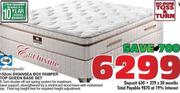 Swansea Box Pamper Top Queen Base Set-152cm