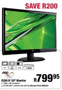 AOC E2051F 20" Monitor