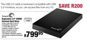 Seagate Expansion 2.5" 500GB Externall Hard Drive