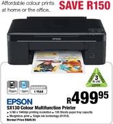 Epson SX130 Colour Multifunction Printer