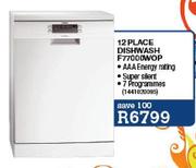 Aeg 12 Place Dishwash (F77000WOP)