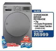 LG Silver Condensor Dryer (RC7064CIZ)-7kg