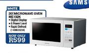 Samsung White Microwave Oven (ME732k)-20l