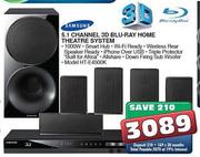 Samsung 5.1 Channel 3D Blu-Ray Home Theater System(HT E4500K)