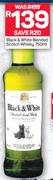 Black & White Blended Scotch Whisky-750ml