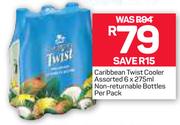 Caribbean Twist Cooler (Non Returnable Bottles) 6X275ml-Per Pack