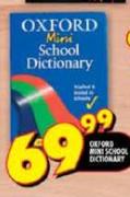 Oxford Mini School Dictionary