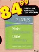 Pharos Klein Little Dictionary