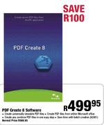 PDF Create 8 Software