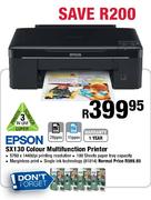 Epson SX130 Colour Multifunction Printer