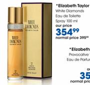 Elizabeth Taylor White Diamonds Eau De Toilette Spray -100ml