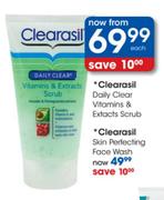 Clearasil Daily Clear Vitamins & Extacts Scrub-Each