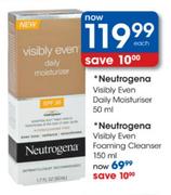 Neutrogena Visibly Even Foaming Cleanser-150ml Each